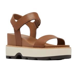 Sorel Joanie IV Y Strap Wedge Heel Sandals Size 9